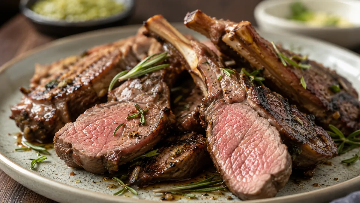 Morceaux d'agneau associés à leur mode de cuisson