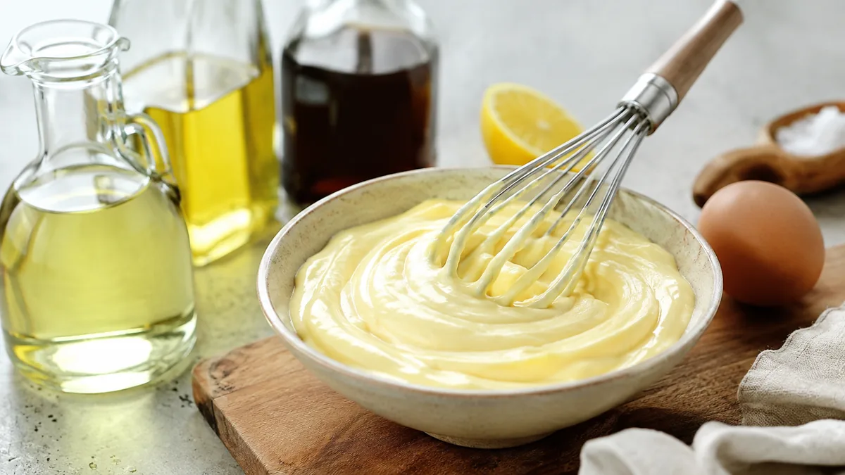 Tableau comparatif des huiles pour mayonnaise